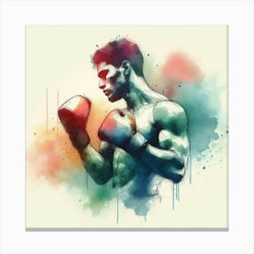 Boxer Canvas Print