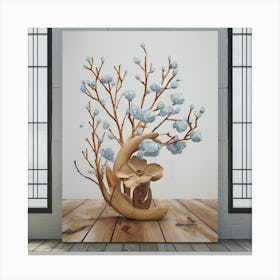 Moon Tree Canvas Print