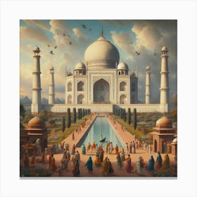 Taj Mahal 5 Canvas Print