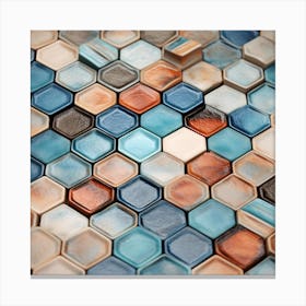 Mosaic Tile 3 Canvas Print