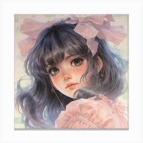 Anime Girl 8 Canvas Print