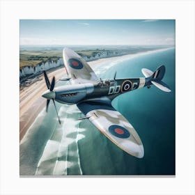 Spitfire 4 Canvas Print