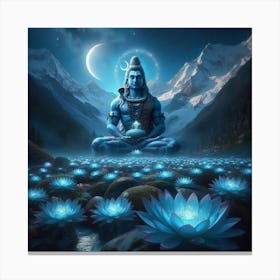 Lord Shiva 6 Canvas Print