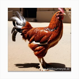 Rooster Canvas Print