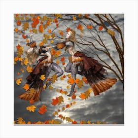 wind dancers 1 Canvas Print