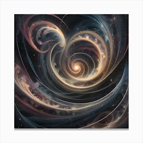 Beyond Space & Time 8 Canvas Print