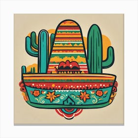 Mexican Hat 32 Canvas Print