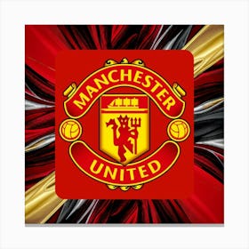 Manchester United F.C. Logo Wall Art 3 Canvas Print