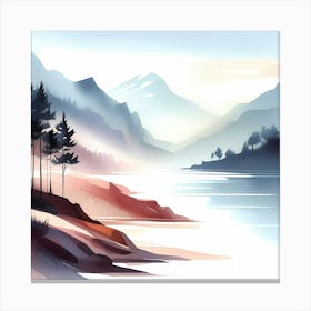 Landscape Painting 80 Canvas Print