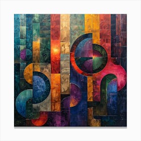 Abstract Abstract Painting 1 Canvas Print