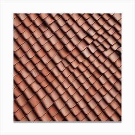 Tile Roof Background 1 Canvas Print
