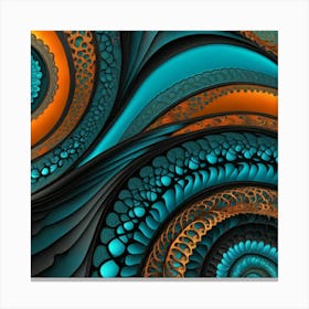 Mandelbrot madness Canvas Print