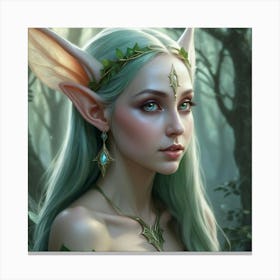 Elf Girl 2 Canvas Print