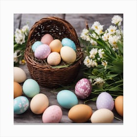 Easter Eggs 3 Canvas Print