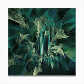 Emerald Green Canvas Print