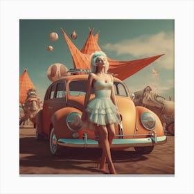 Vw Bug Canvas Print