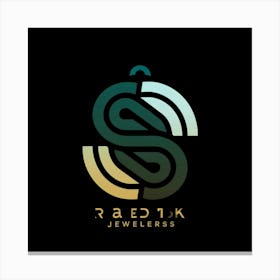 Logo For Rad Ik Jewelry Canvas Print