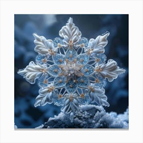 Snowflake 1 Canvas Print