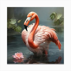 Flamingo 1 Canvas Print