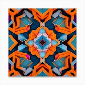 Abstract Geometric Pattern Canvas Print