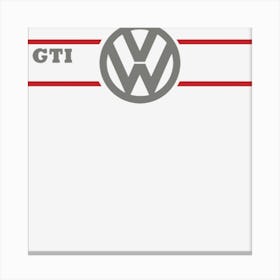 Volkswagen GTI Canvas Print