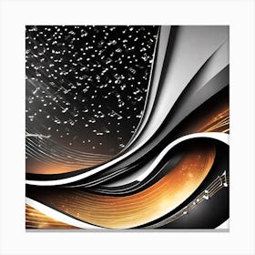 Music Notes 13 Canvas Print