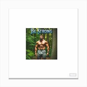 Be Strong Canvas Print