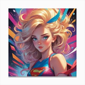 Default Superteen Art 1 Canvas Print