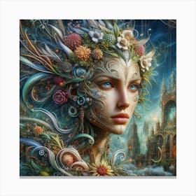 Ethereal Woman 2 Canvas Print