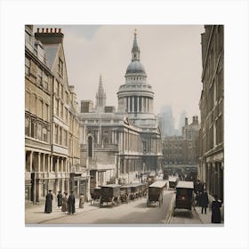 St Paul'S Cathedral Canvas Print