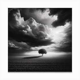 Lone Tree Dreamscape 3 Canvas Print