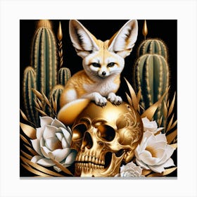 Fennec Fox Canvas Print