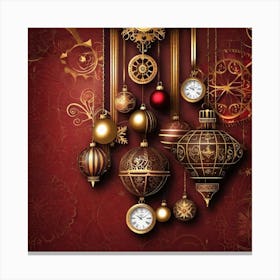 Christmas Ornaments 61 Canvas Print