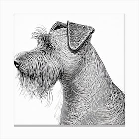 Schnauzer 2 Canvas Print