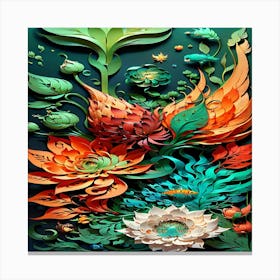 Paper Art 3 Canvas Print