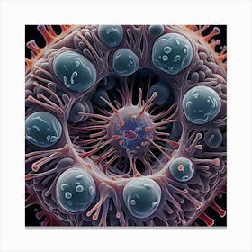 Human Cell 12 Canvas Print