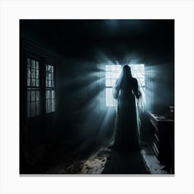 Ghost In The Room Canvas Print