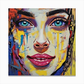 Portrait Of A Woman Canvas Print