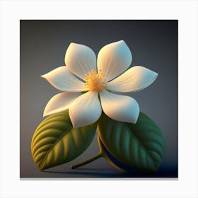 Magnolia Flower 3 Canvas Print