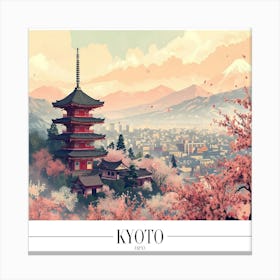 Kyoto Japan Canvas Print