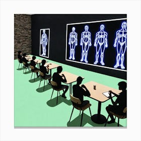 Dining Room Canvas Print