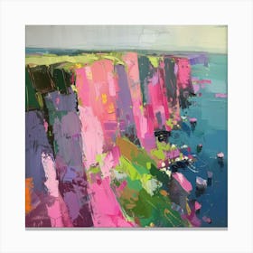 Pink Cliffs Canvas Print