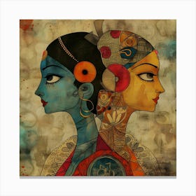 Krishna 1 Canvas Print