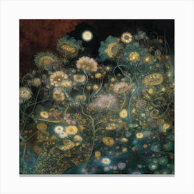 Night In The Garden Canvas Print