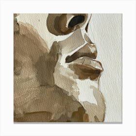 Portrait Of A Man 1 Canvas Print