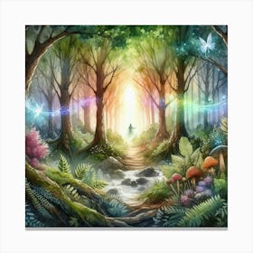 Fairy Forest Canvas Print