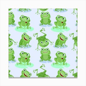 Frogs Canvas Print