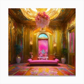 Room In A Palace Canvas Print