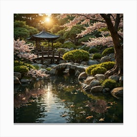 Japanese Garden 8 Canvas Print