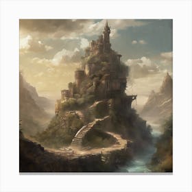 Fantasy Castle 103 Canvas Print